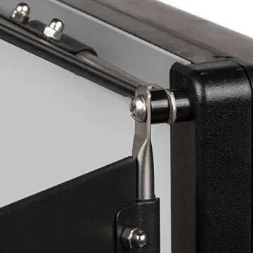 Ikan Lyra (2X) Bi-Color 3200K-5600K Soft Panel (2) 1 x Half Lighting Kit with Gold & V-Mount Battery Plate, Barn Dors, Stands and Case Included (LB5-2PT-KIT) - Black