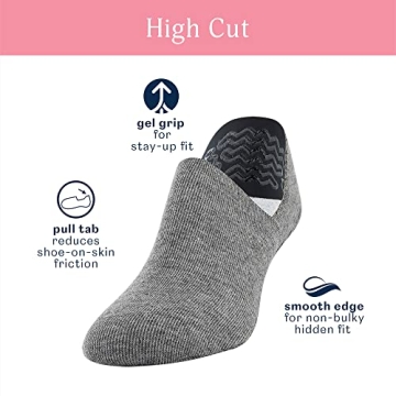 PEDS Women's No Show Socks - Comfort Fit for Every Occasion