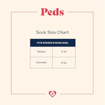 PEDS Women's No Show Socks - Comfort Fit for Every Occasion