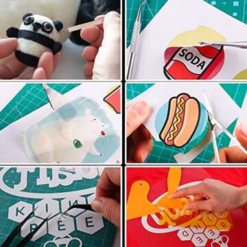 33pcs Vinyl Weeding Tools Set for Crafting Excellence