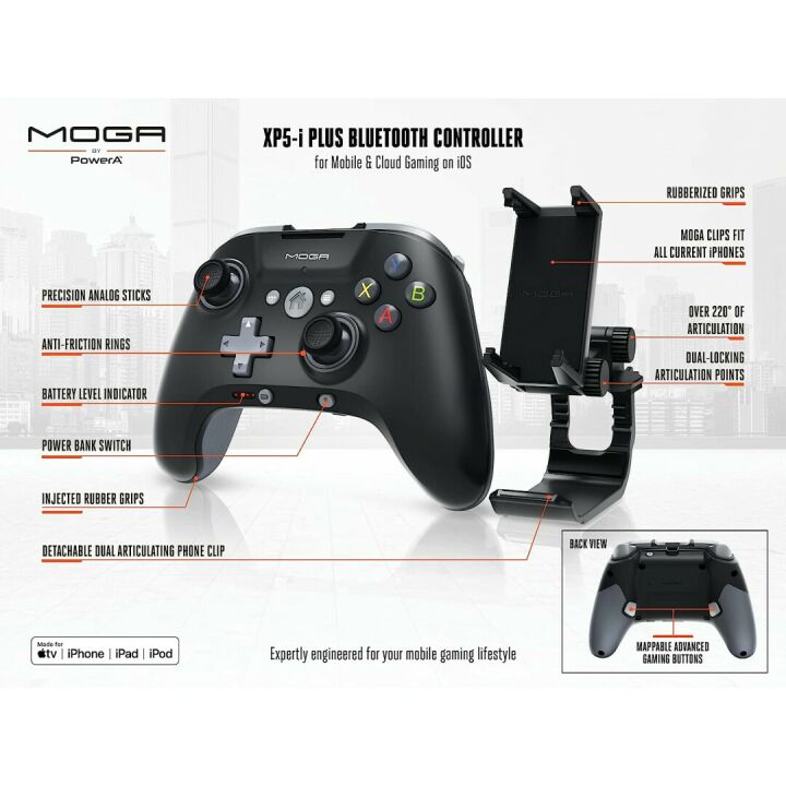 PowerA MOGA XP5-i Plus Controller for iOS & Cloud Gaming