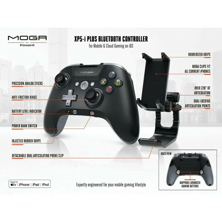 PowerA MOGA XP5-i Plus Controller for iOS & Cloud Gaming