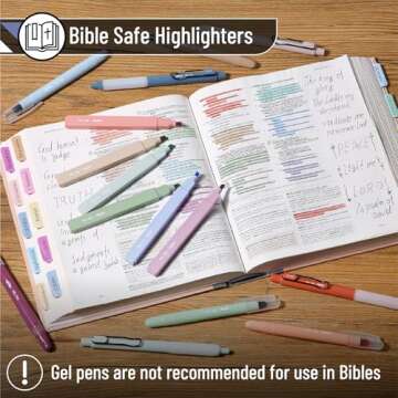 Mr. Pen - 18 Aesthetic Highlighters & Gel Pens Set