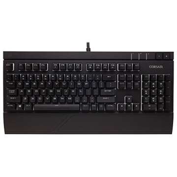 CORSAIR STRAFE RGB Mechanical Gaming Keyboard - USB Passthrough - Tactile and Quiet - Cherry MX Brown Switch - RGB LED Backlit