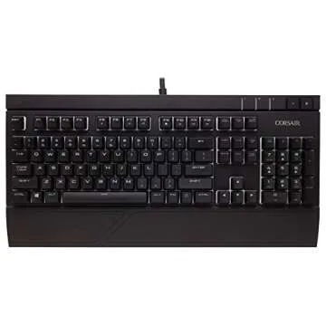 CORSAIR STRAFE RGB Mechanical Gaming Keyboard - USB Passthrough - Tactile and Quiet - Cherry MX Brown Switch - RGB LED Backlit