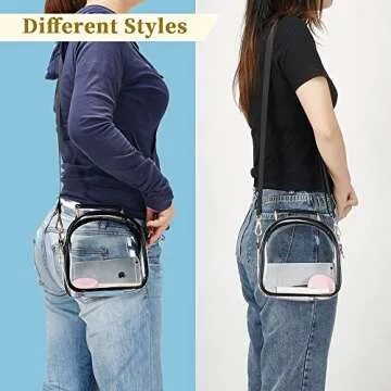 Stylish COROMAY Clear Purse Compliant with Stadium Policies
