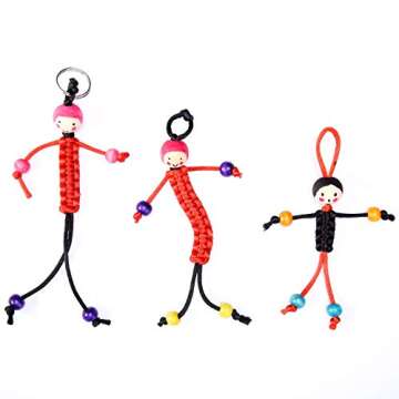 Outus 300 Natural Wood Beads for Creative Crafting