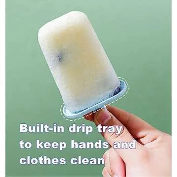 BPA Free Popsicle Molds Set for Healthy Treats