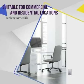 ENERLITES Elite Decorator Outlet - Stylish & Safe Upgrade