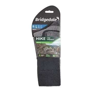 Bridgedale HIKE Midweight Boot Socks for Ultimate Comfort