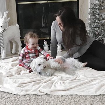 Bedsure King Size Fleece Blanket Grey Soft Plush Cozy