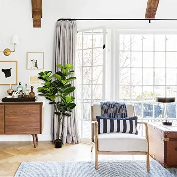 Realistic 5 Feet Artificial Fiddle Leaf Fig Tree for Decor