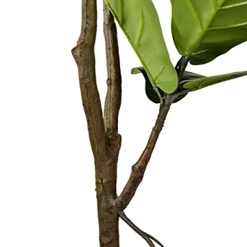 Realistic 5 Feet Artificial Fiddle Leaf Fig Tree for Decor