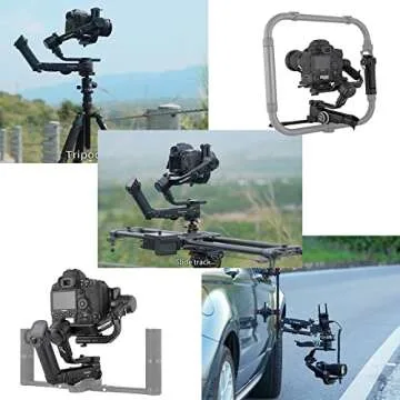 FeiyuTech SCORP PRO Handheld Gimbal Camera Stabilizer for DSLR/Mirrorless Camera Sony,Canon,P-anasonic,Nikon,Fujifilm,BMPCC 6K/Pro,Remote Handle,OLED Screen,10.5 lb Payload,Official-Authorized