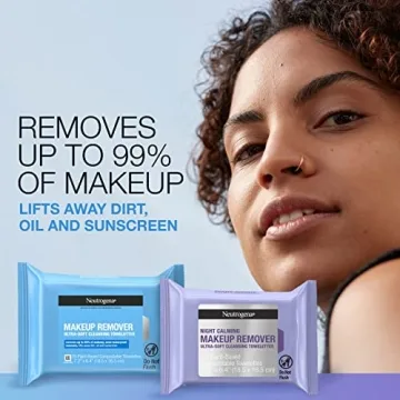 Neutrogena Day & Night Makeup Remover Wipes, 75 ct