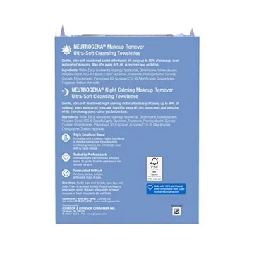 Neutrogena Day & Night Makeup Remover Wipes, 75 ct