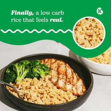 Kaizen Low Carb Keto Rice - High Protein, Gluten-Free, Plant-Based