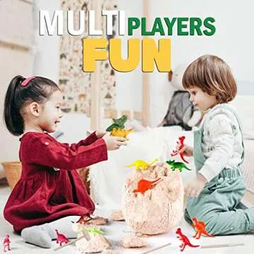 Dinonano Easter Jumbo Dinosaur Egg Toys for Kids - Dinosaur Toys STEM Toy Night Light Dinosaur Figures Easter Gift Box Cool Science Tool Kit for Toddler Girl Boy Ages 3 4 5 6 7 8 Years Old