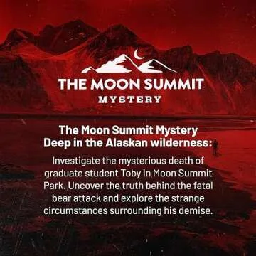 Hunt A Killer Moon Summit Mystery Box Set for True Crime Fans