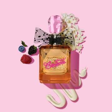 Juicy Couture Viva La Juicy Gold Eau De Parfum, Women's Perfume with Notes of Luscious Berry, Jasmine Sambac & Vanilla Cream - Fruity & Sweet, EDP Spray, 3.4 fl oz
