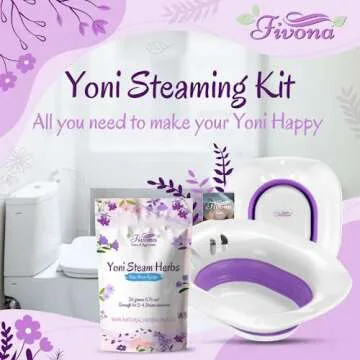 Fivona Yoni Steaming Kit for Home Detox and Relaxation