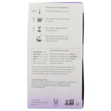 Tazo Dessert Delights Vanilla Bean Macaron Black Tea Flavored 2 Boxes