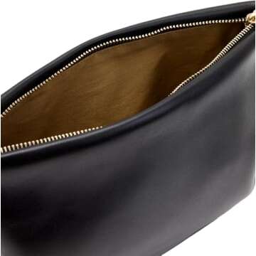 AllSaints Bettina Leather Clutch Bag - Chic & Stylish