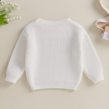 Soft Toddler Knit Pumpkin Sweater for Fall Fun