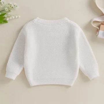 Soft Toddler Knit Pumpkin Sweater for Fall Fun