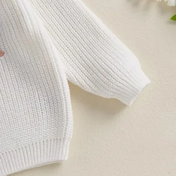 Soft Toddler Knit Pumpkin Sweater for Fall Fun