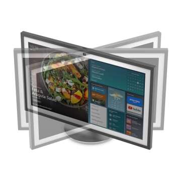 Echo Show 21 (2024 release) Smart Display with Stand