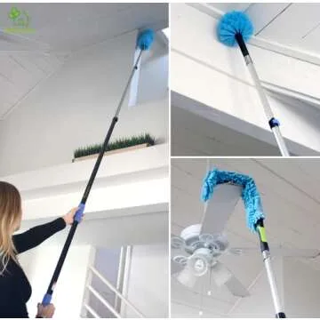 EVERSPROUT 7-to-18 Foot Extension Pole Kit with Accessories