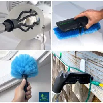 EVERSPROUT 7-to-18 Foot Extension Pole Kit with Accessories