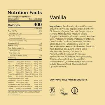 Huel Black Edition Vanilla 40g Vegan Protein Powder