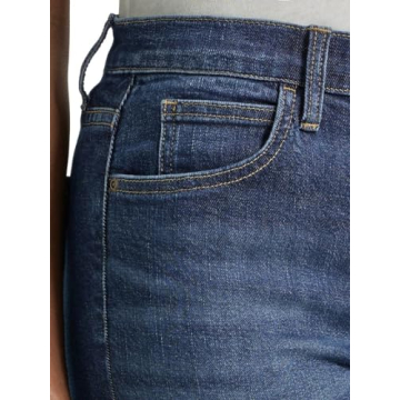 Lee Women's Legendary Mid Rise Flare Jean, Inner Strength, 14