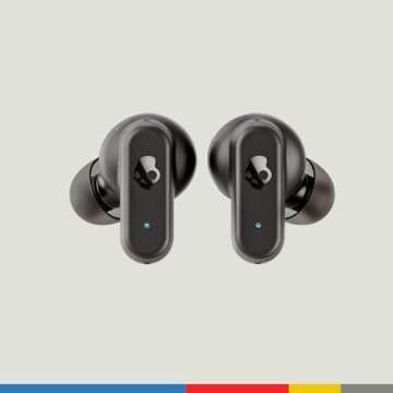 Skullcandy Dime 3 Wireless Earbuds - 20 Hour Battery, Bluetooth Connectivity, and Enhanced Sound Qua...