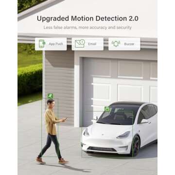 ANNKE Security Camera System, 3K Lite 5-in-1 H.265+ 8CH eDVR with 1TB eSSD and (4) 1080p (2MP) Weatherproof Surveillance Wired Cams, AI Human/Vehicle Detection, 100ft Night Vision, Email Alert