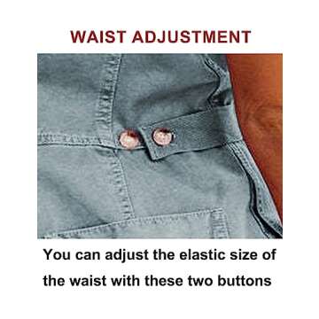 COWOKA Women's Casual Distressed Denim Jumpsuit