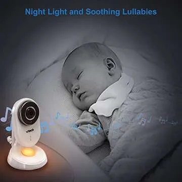 VTech VM818HD Baby Monitor | 720p HD, Night Light & More