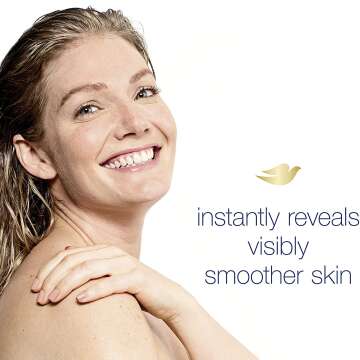 Dove Beauty Bar: Moisturizing and Gentle Exfoliation