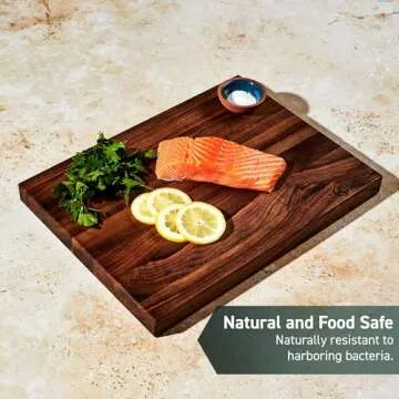 HexClad Walnut Cutting Board for Cooking and Serving
