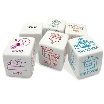 Junior Learning Sentence Dice for Creative Language Learning