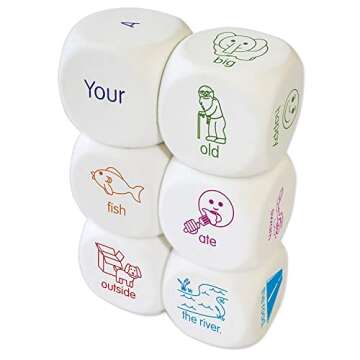 Junior Learning Sentence Dice, Multi (JL530)