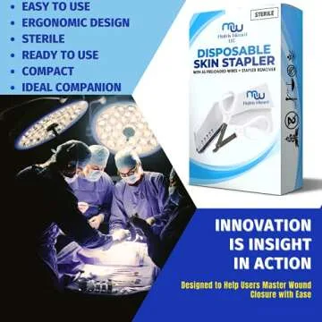 Disposable Skin Stapler for Quick Wound Closure