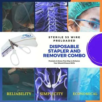 Disposable Skin Stapler for Quick Wound Closure