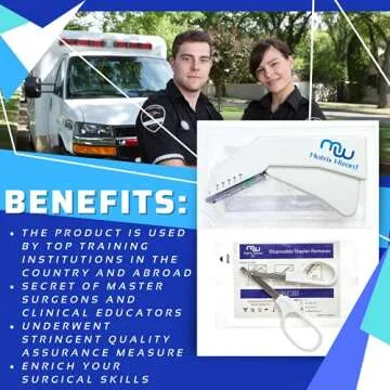 Disposable Skin Stapler for Quick Wound Closure