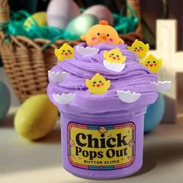 Waybla Easter Basket Stuffers - Fun 4-Pack Slime Set