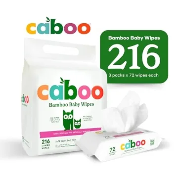 Buy Caboo Baby Wipes Eco-Friendly 216 Count for Sensitive Skin