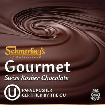 Schmerling's Dark Swiss Chocolate - 72% Cocoa - All Natural Chocolate - Vegan - Gluten Free - Paleo - Non GMO - Non Dairy - Gourmet Parve - Kosher OU - 3.5oz Each (Pack of 5)
