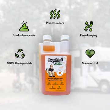 Liquified RV Toilet Treatment for Hassle-Free Black Tank Care